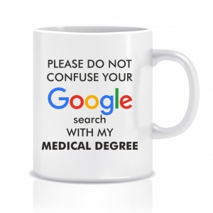 Cana personalizata - Don't confuse my medical degree,1,Creativ.ro