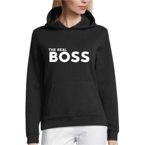 Hanorac personalizat The Real Boss,1,Creativ.ro