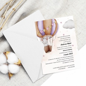 Invitatie de botez soricelul zburator,3,Creativ.ro