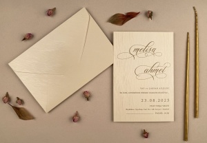 Invitatie premium cu design clasic si textura sidefata – 12279,2,Creativ.ro