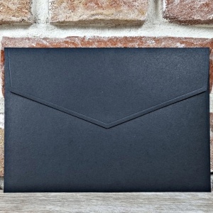 Plic negru 14x20 cm Z9234