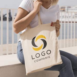 Sacosa din bumbac personalizata cu logo, 5, Creativ.ro