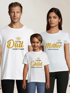 Set de tricouri pentru familie, 2, Creativ.ro