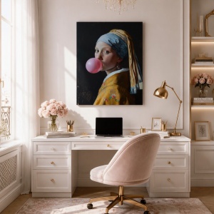 Tablou canvas pop art „Pearl Bubble"
