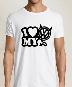 Tricou I love VW