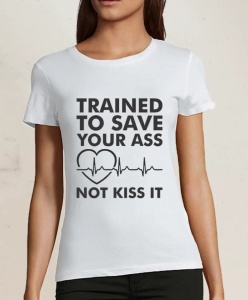 Tricou personalizat Trained to save,2,Creativ.ro