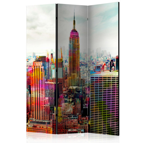 Paraván - Colors of New York City [Room Dividers]