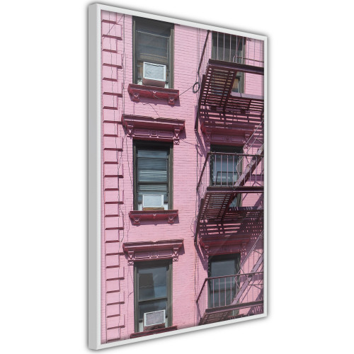 Plakát - Pink Facade