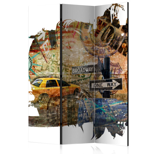 Paraván - New York Collage [Room Dividers]