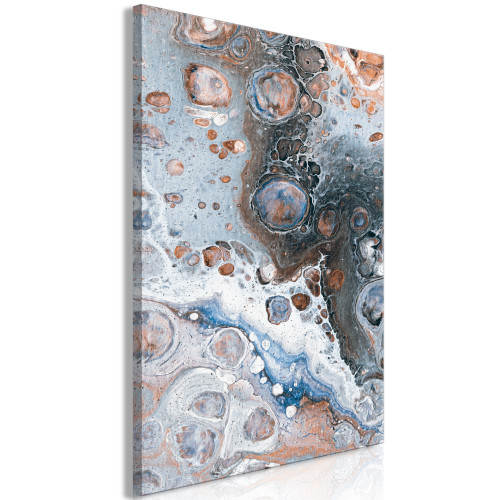 Kép - Blue Sienna Marble (1 Part) Vertical