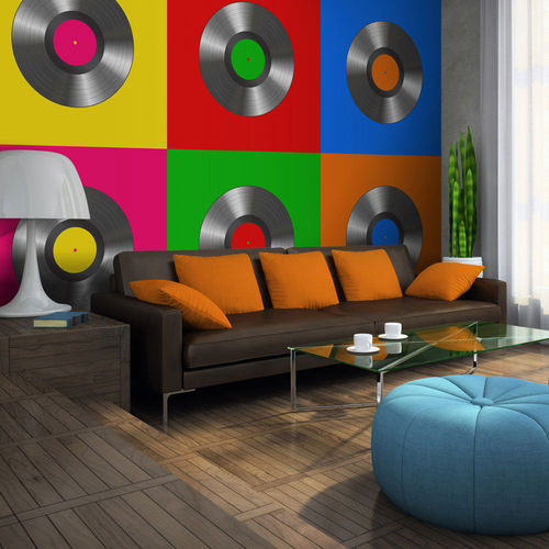 Fotótapéta - Vinyl record (pop art)
