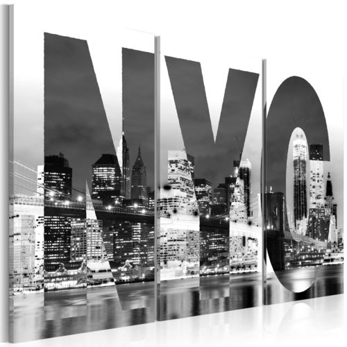 Kép - New York (black and white)