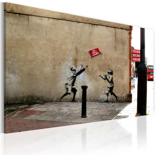 Kép - No ball games (Banksy)