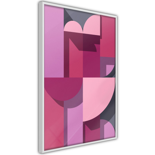 Plakát - Pink Geometry
