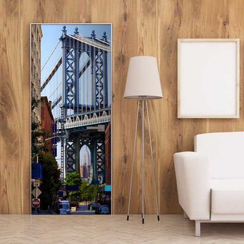 Fotótapéta ajtóra - New York: Bridge