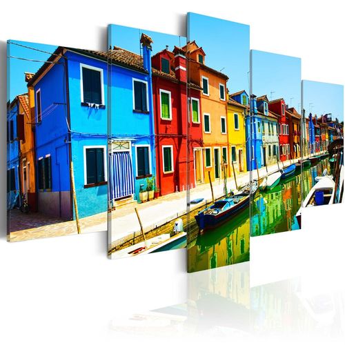Kép - Houses in the colors of the rainbow