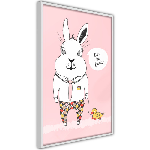 Plakát - Friendly Bunny