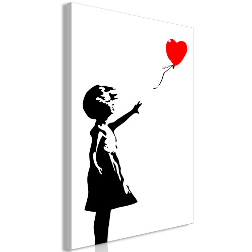 Kép - Little Girl with a Balloon (1 Part) Vertical