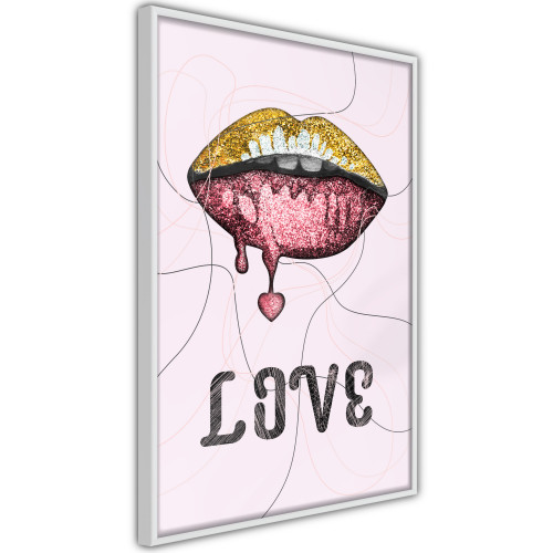 Plakát - Lip Gloss and Love