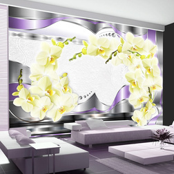Fotótapéta - Arch with orchids