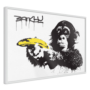 Plakát - Banksy: Banana Gun I