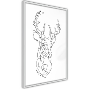 Plakát - Minimalist Deer