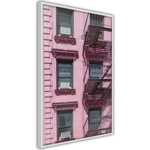 Plakát - Pink Facade