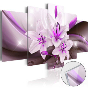 Akrilüveg kép - Violet Desert Lily [Glass]