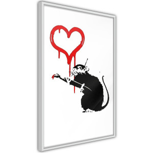 Plakát - Banksy: Love Rat