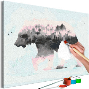 Kifestő - Pastel Teddy Bear
