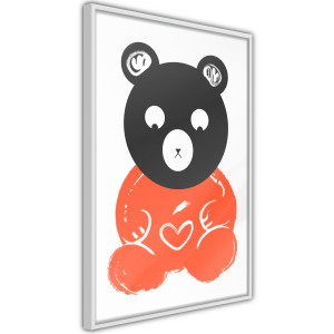 Plakát - Teddy Bear in Love