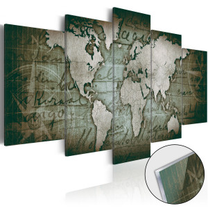 Akrilüveg kép - Acrylic prints – Bronze map III