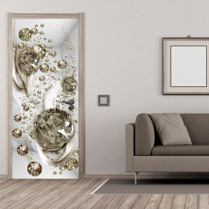 Fotótapéta ajtóra - Photo wallpaper - Bubble abstraction I