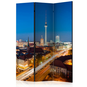 Paraván - Berlin by night [Room Dividers]