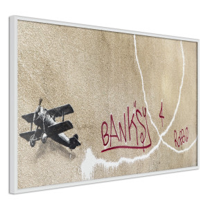 Plakát - Banksy: Love Plane