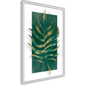Plakát - Gilded Palm Leaf