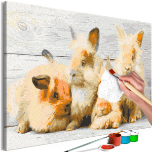 Kifestő - Four Bunnies