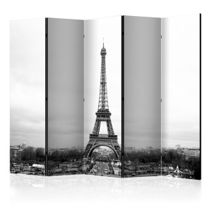 Paraván - Paris: black and white photography II [Room Dividers]