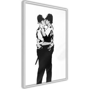 Plakát - Banksy: Kissing Coppers I