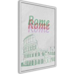 Plakát - Pastel Rome