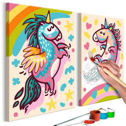 Kifestő - Chubby Unicorns