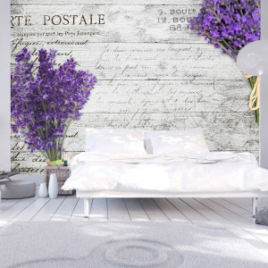 Öntapadó fotótapéta - Lavender postcard