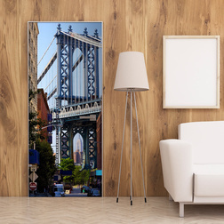 Fotótapéta ajtóra - New York: Bridge