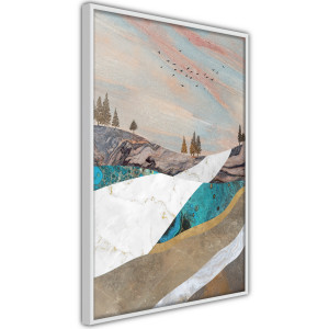 Plakát - Painted Landscape