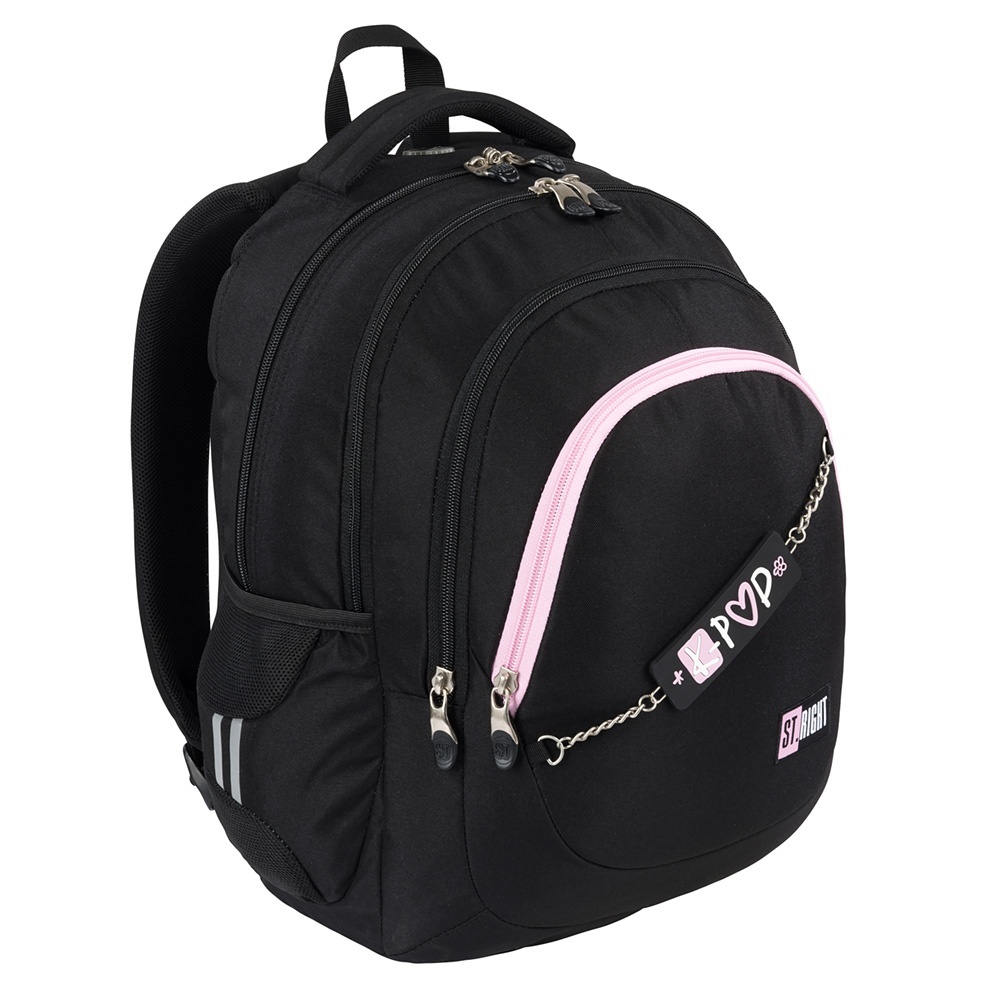 【目玉商品】POMONA CITY RYDAZ - WALKING g-rap Ghiozdan St.Right, 4 Compartimente, Impermeabil, Pink K-POP BP06
