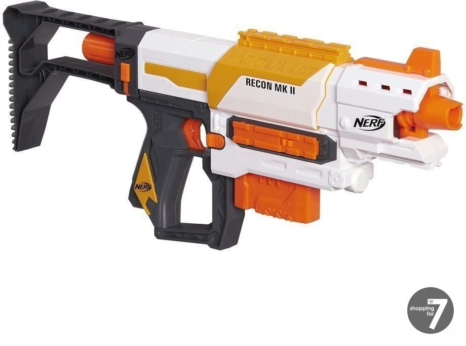 Pistol NERF B4616F03 - Modulus Recon MKII, 4 in 1, 8 Ani +
