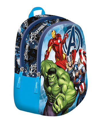 Ghiozdan Gradinita, 2 Compartimente, St.Majewski, Coletctia Avengers D6 27x23x10cm