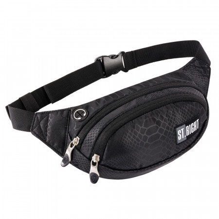 Borseta Brau, St.Right, cu 2 Compartimente, Impermeabila, Colectia Shiny Snake WB02, 30x14.5x7cm