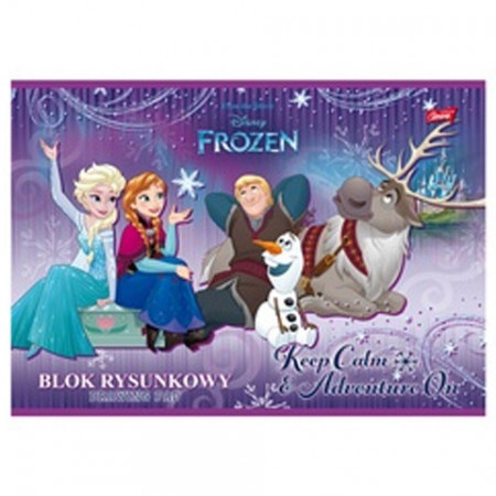 Caiet de Desen A4, St-Majewski, 20 Coli, Frozen