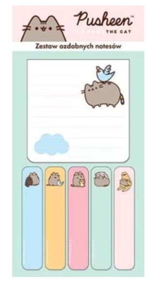 Notite Adezive, St.Majewski, Pusheen, Set 6 Modele